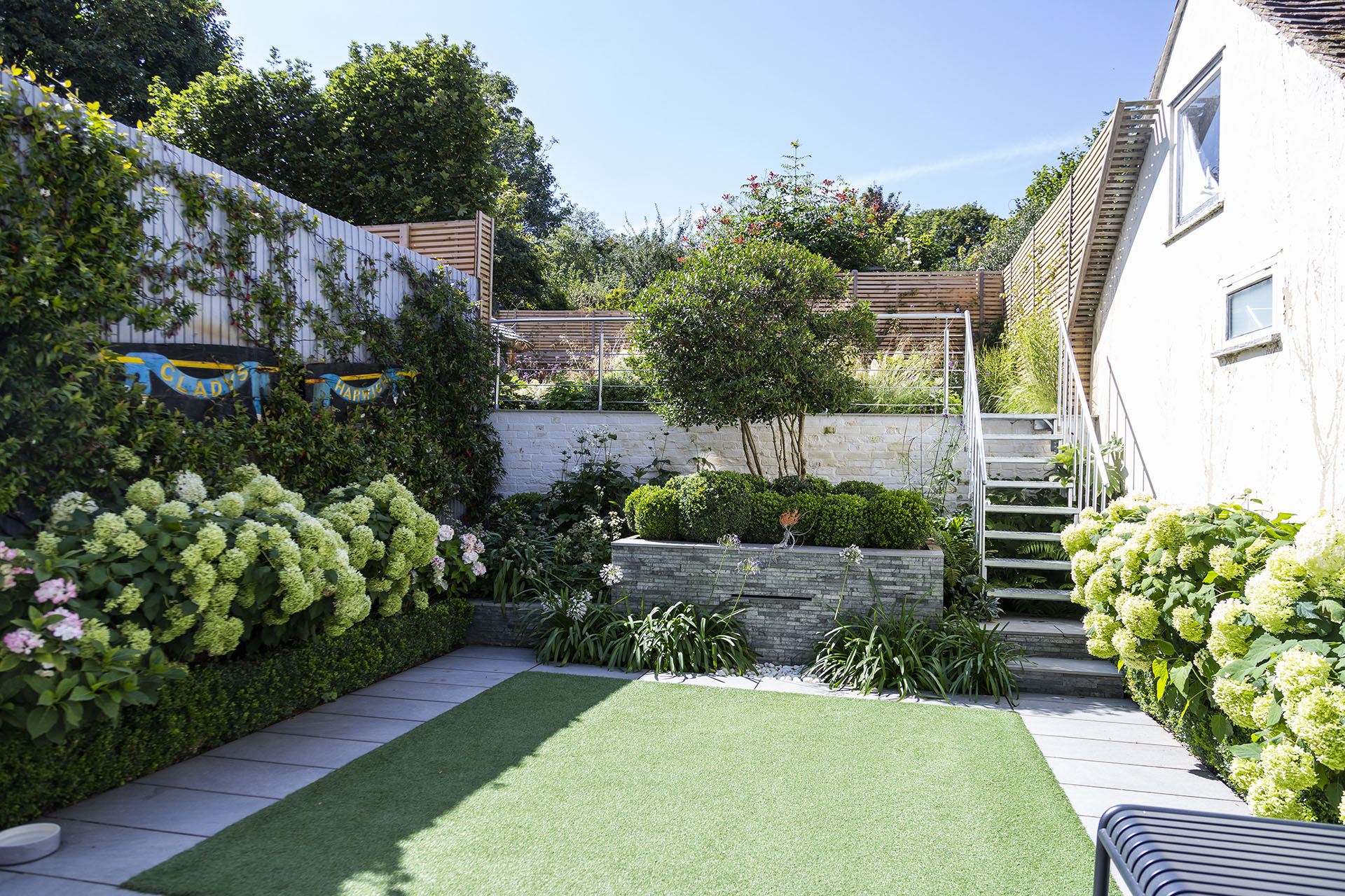 Small Quayside Garden Design Maldon Essex