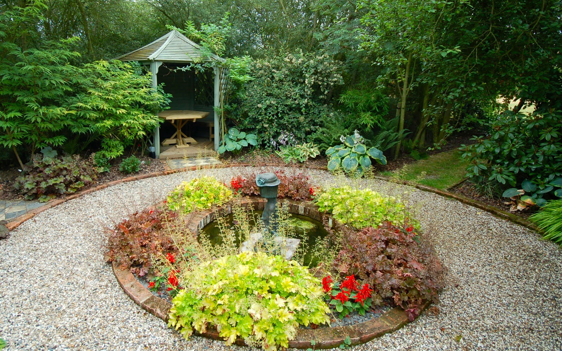 Traditional Country Estate Secret Garden