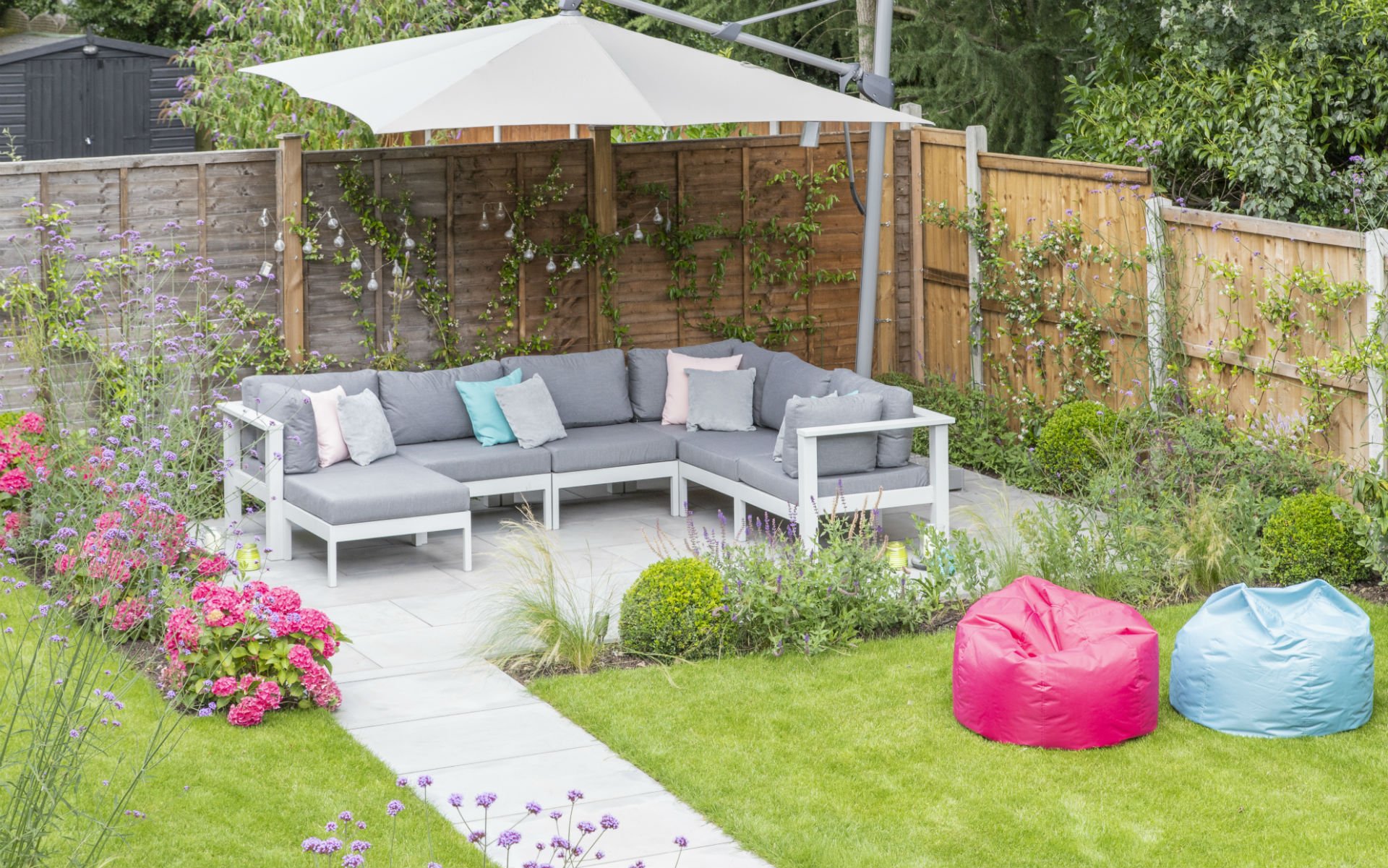 Multi-level Family Garden, Danbury Essex