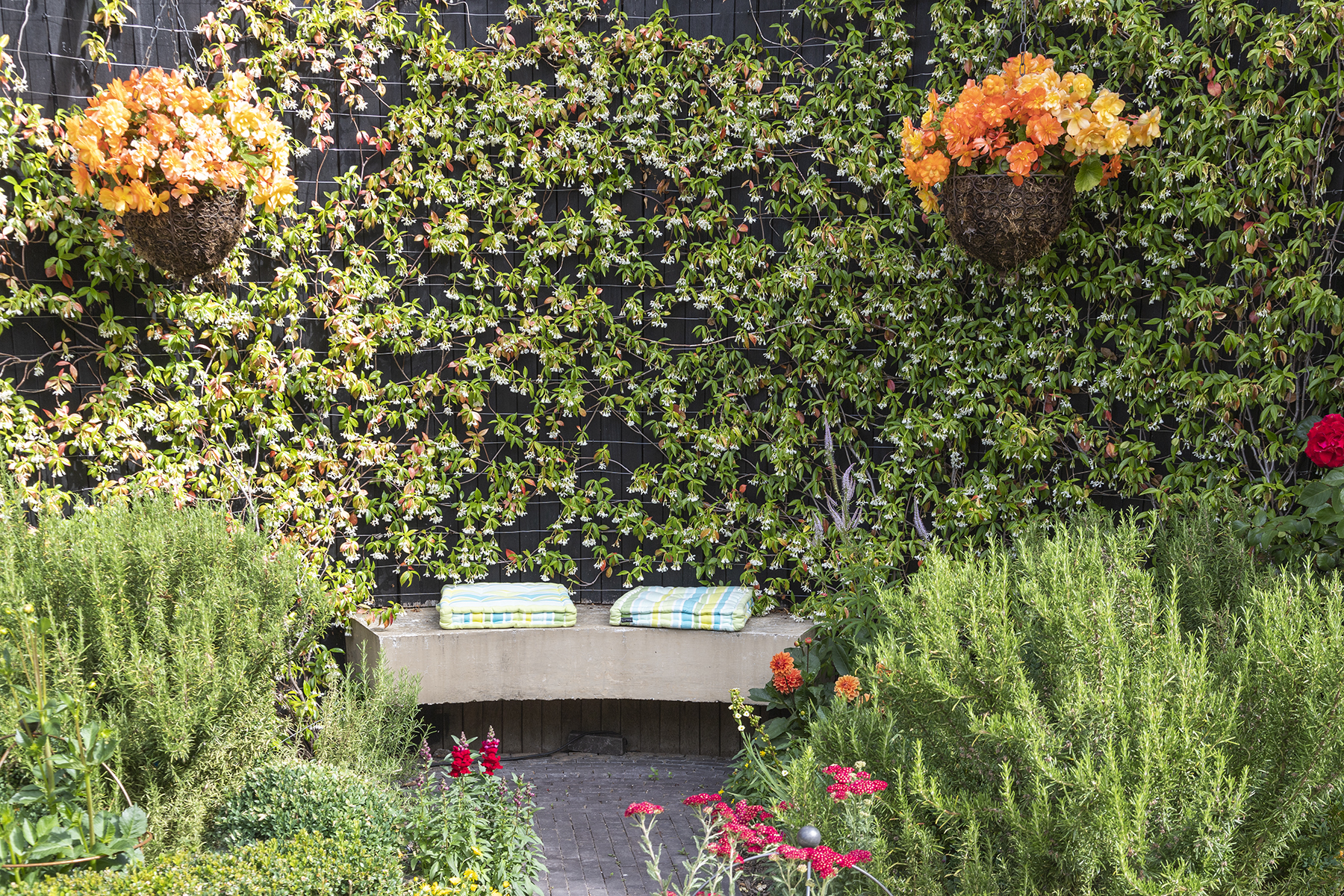 Contemporary Outdoor Living Wickham Bishops. Design and Build Cube 1994 Ltd. Bespoke Seating