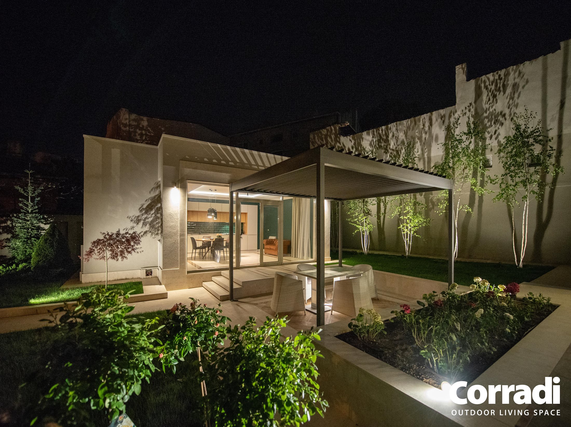 Essex Corradi Maestro Bioclimatic Pergola by Cube 1994