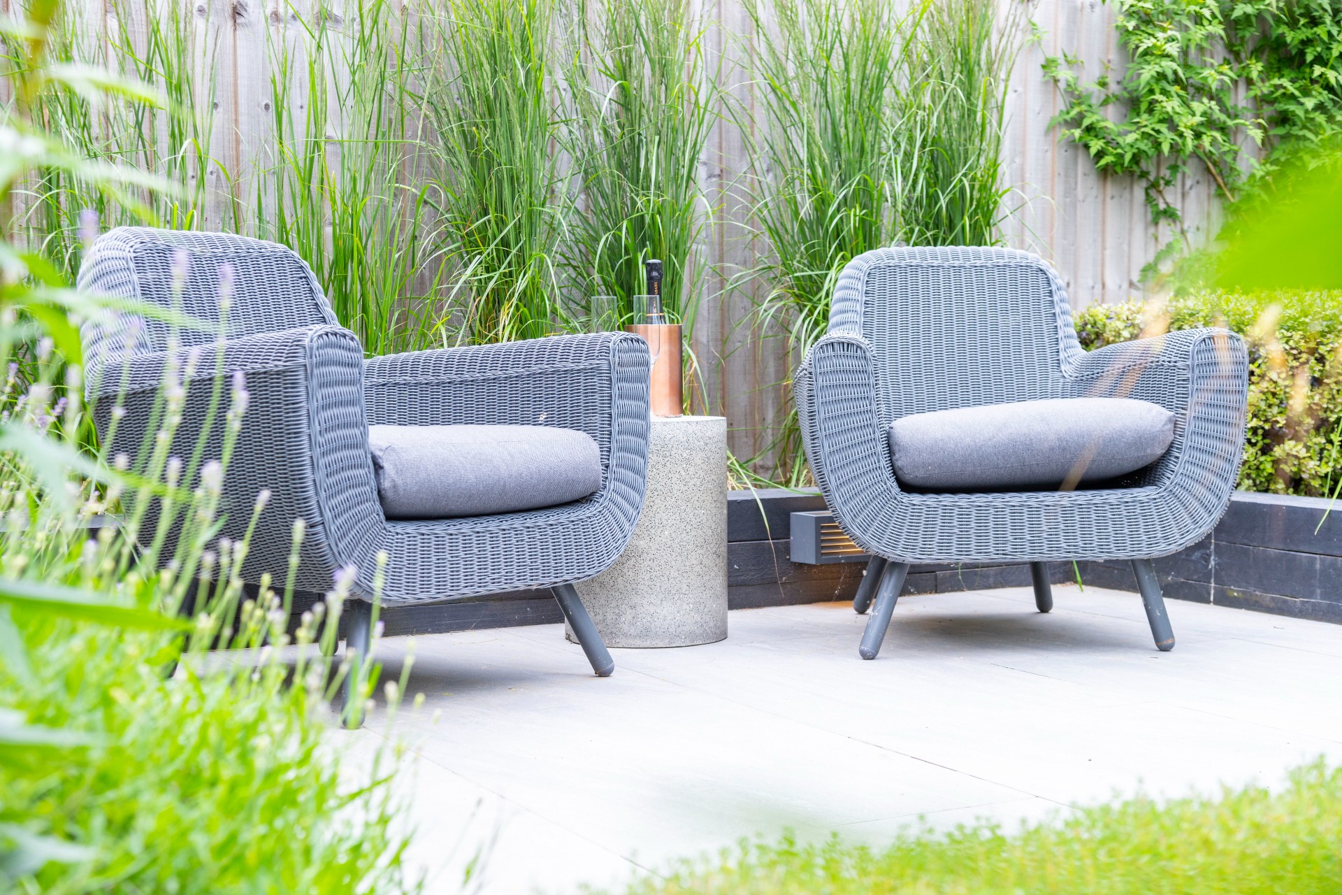 Cube 1994 Urban Garden Private Bistro Area