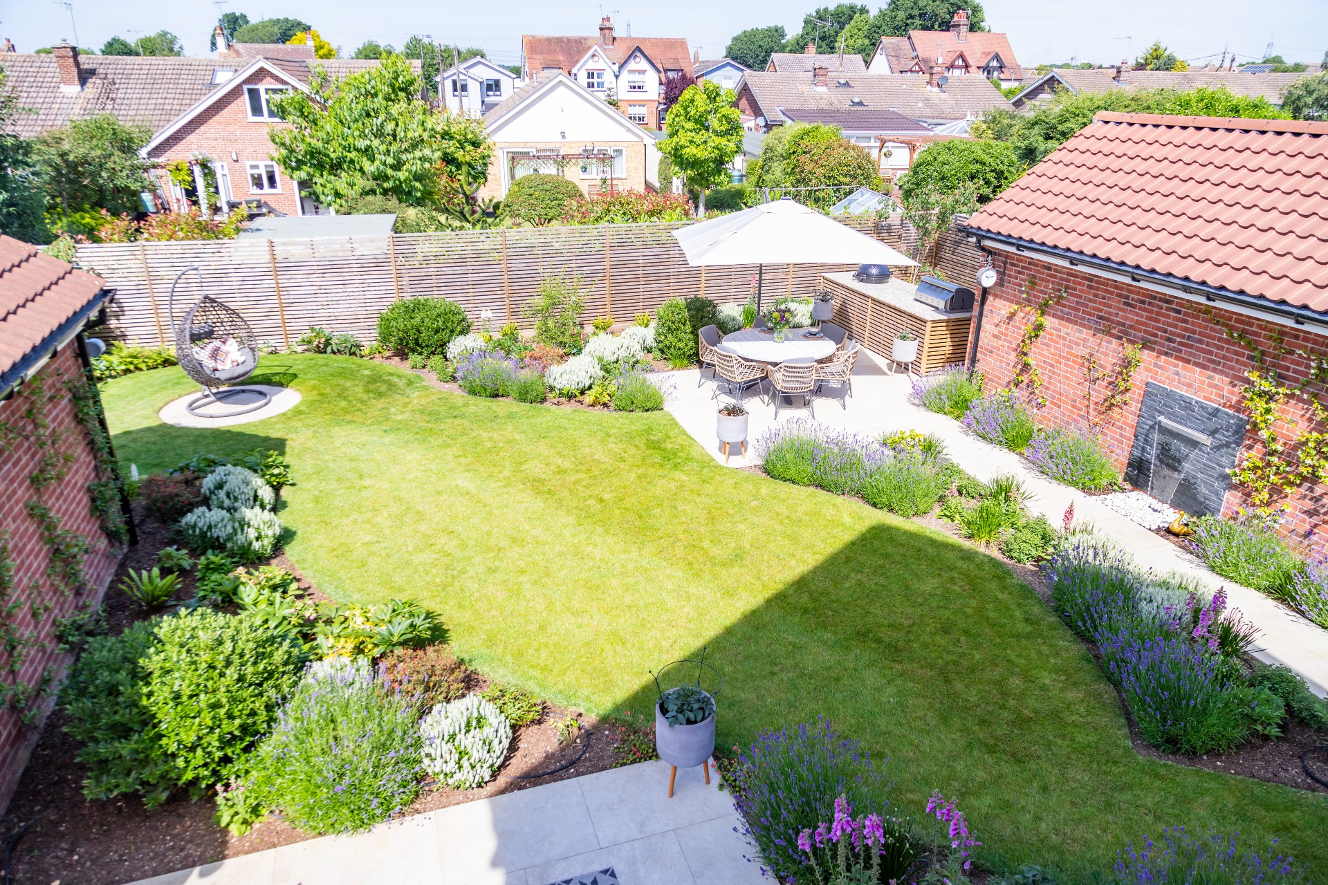 Chic Entertaining Garden, Boreham Essex