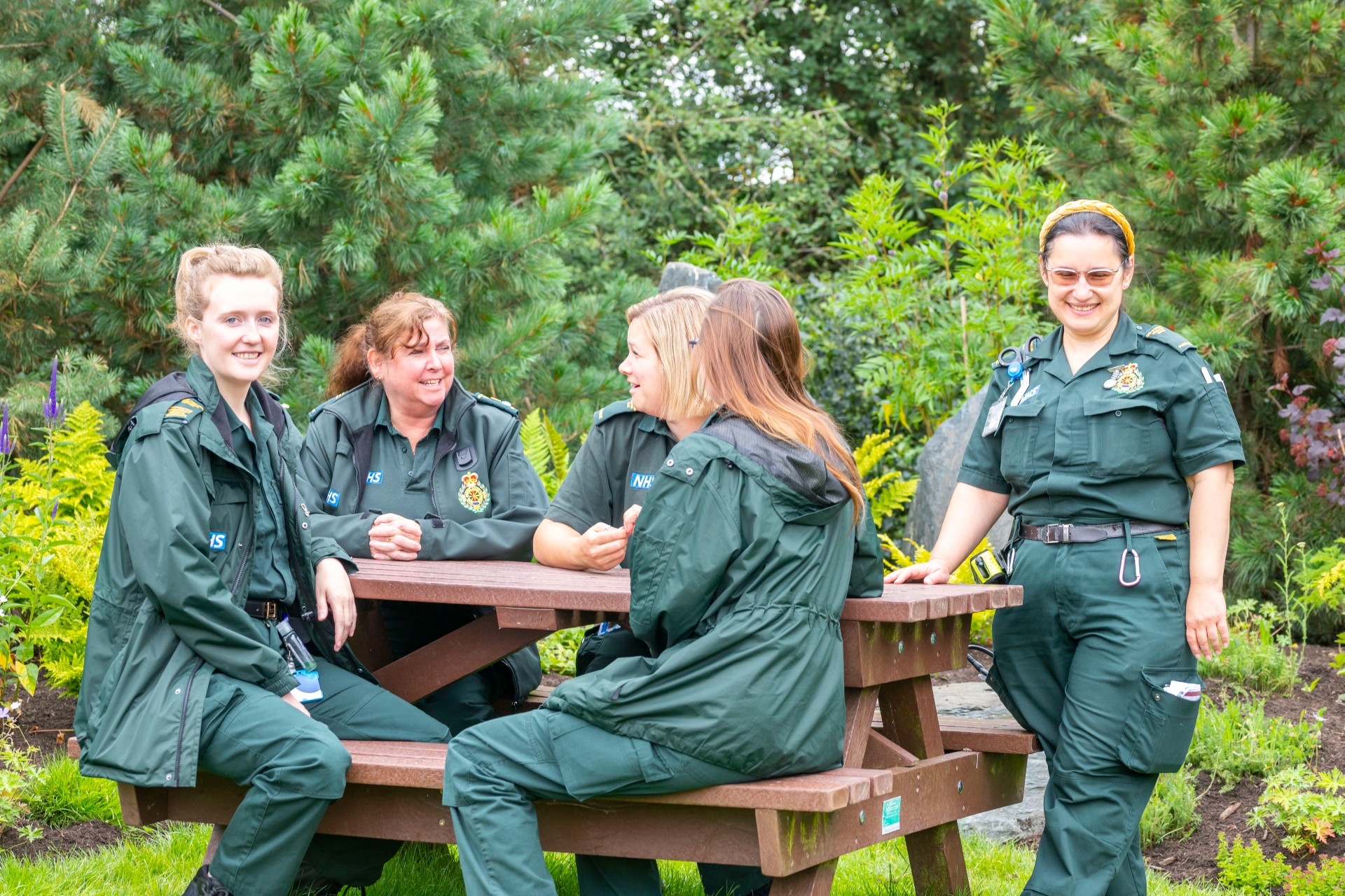 RHS Chelsea Award Winning Garden at Chelmsford Ambulance Station Staff