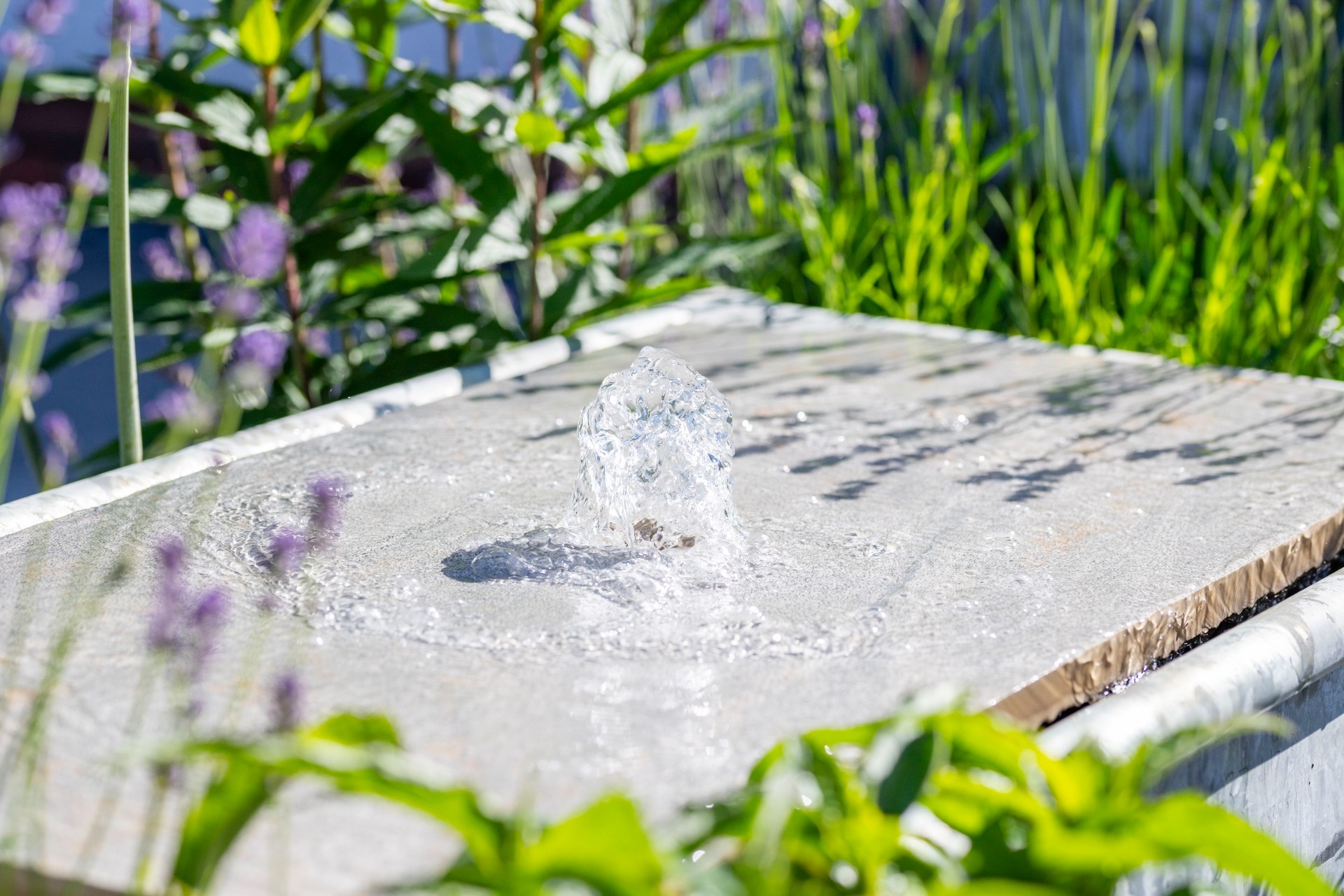 Garden Colchester Essex Dining Water Feature garden design Essex