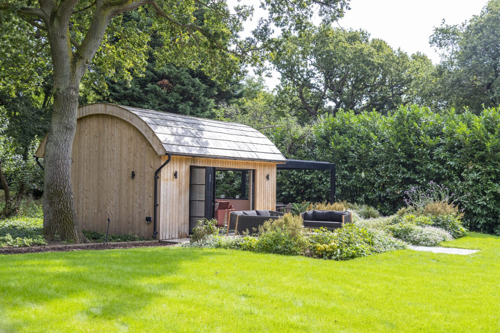 Large Woodland Garden Room Sports Pitch Area
